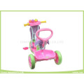 Foldable Baby Tricycle with Electric Music and Lights